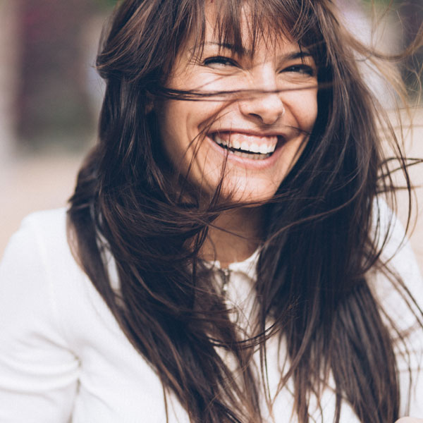 smiling young woman